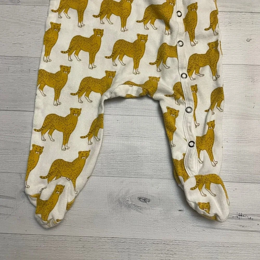 Milkbarn‎ cheetah baby sleeper 3-6 months